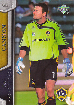 Joe Cannon Los Angeles Galaxy UD MLS 2007 #65